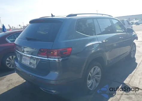 2022 Volkswagen Atlas 2.0T Se W/Technology from USA, damaged, VIN 1V2KP2CA9NC535529